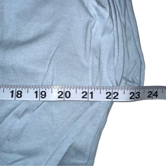 NWT n:Philanthropy Lawes Short Sleeve V-Neck Light Blue Jumpsuit LARGE - Picture 7 of 10